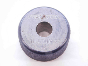 10.670 CL Z MASTER PLAIN BORE RING GAGE 11.000 -.330 UNDERSIZE 11 mm .4201 10.67 - NS2351CU4