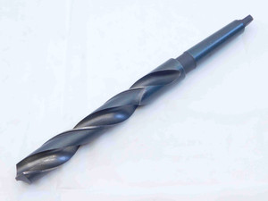 7/8 O.D. HSS TWIST DRILL BIT MORSE TAPER #2 SHANK 5 1/4 LOC 10 1/2 OAL .875 MT2 - BR10787CT2