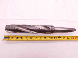 AMPCO 1 27/32 O.D. HSS THREE FLUTED DRILL BIT MORSE TAPER #4 SHANK 1.8437 MT4