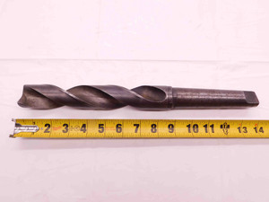 1 7/16 O.D. HSS FLAT BOTTOM TWIST DRILL BIT MORSE TAPER #4 SHANK 1.4375 MT4 - BR10796BP3