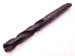 STANDARD 1 11/64 O.D. HSS FLAT BOTTOM DRILL BIT MORSE TAPER #4 SHANK 1.1718 MT4 - BR10798BP3
