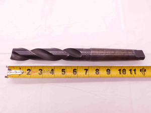 STANDARD 1 11/64 O.D. HSS FLAT BOTTOM DRILL BIT MORSE TAPER #4 SHANK 1.1718 MT4 - BR10798BP3
