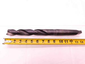 1 3/16 O.D. HSS FLAT BOTTOM TWIST DRILL BIT MORSE TAPER #4 SHANK 1.1875 MT4 - BR10799BP3