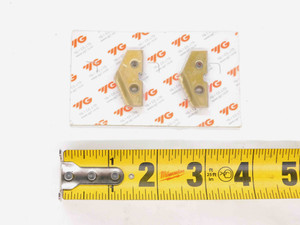 2pcs NEW YG-1 S01222 1 5/16 SERIES #2 TiN COATED HSS SPADE DRILL INSERTS SEALED - DCT-DM3089