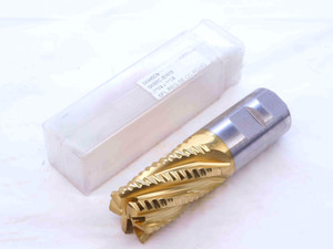 NEW YG1 1 1/4 O.D. 2" LOC TiN ROUGHING COBALT END MILL 6 FL 64445CN 1.25 - DCT-NS2382
