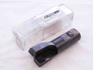 K-TOOL 1 5/8 DIA. INDEXABLE END MILL DM-1625 1" SHANK 2 FL SPEB-432 INSERTS - DCT-NS2400