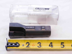 K-TOOL 1 5/8 DIA. INDEXABLE END MILL DM-1625 1" SHANK 2 FL SPEB-432 INSERTS - DCT-NS2400