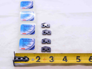 4pcs NEW YG1 SERIES #1 3/4 O.D. S03107 TiAlN COATED HSS SPADE DRILL INSERTS .75 - DCT-NS2424
