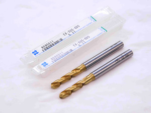 2PCS OSG #7 TiN HSS TWIST DRILL BIT 8595511 6mm SHANK 26mm LOC 70mm OAL .201 - NS2277CG5