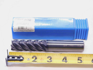 KYOCERA 3/4 O.D. 2 1/4 LOC AlTiN CARBIDE END MILL 3/4 SHANK 5 FLUTE 31768 .75 - NS2278CG5