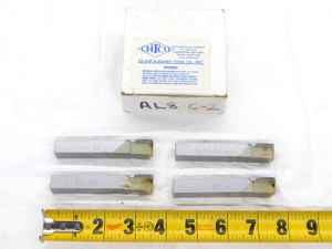 4pcs. NEW CHTCO AL-8 C-2 1/2 SQUARE CARBIDE BRAZED TOOL BIT 3 3/8" OAL USA MADE - DCT-DM3132