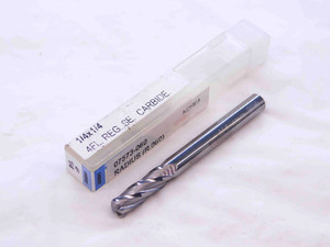 NEW YG1 1/4 O.D. 3/4 LOC .060R CORNER RADIUS CARBIDE END MILL 4 FL 07573-060 .25 - NS2289CG5