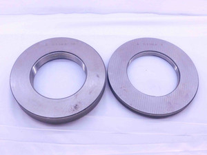 G 3 1/4 11 BSPP SOLID PIPE THREAD RING GAGE 3.25 3.250 GO AND NO GO INSPECTION - DW37680SLW