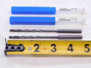 2PCS OSG 4.2mm CARBIDE COOLANT THRU TWIST DRILL BIT 8710420 6mm SHANK 55mm LOC - NS2298.CG5