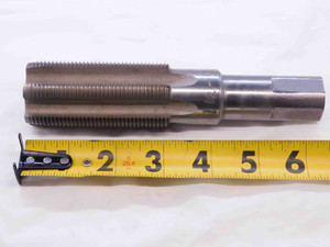1" 12 HSS PLUG TAP 6 STRAIGHT FLUTE 1.0 1-12 UNF MODIFIED SHANK FROM 1.5 TO 1" - NS2313.CG5