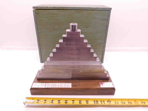SIZE CONTROL CO. MIKEMASTER MICROMETER CALIBRATION / STANDARD 1" TO 12" MIC