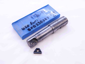 VARDEX 3/4 MIN DIA. INDEXABLE THREAD MILL TM 075-3 3/4 SHANK SINGLE FLUTE .75 - NS2423CG5