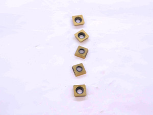5pcs NEW KENNAMETAL SDEB080208 KC725M TiN COATED CARBIDE INSERTS SDEB26152 - NS2440CG5