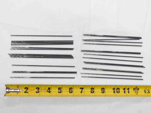 30PCS PTD #40 HSS AIRCRAFT EXTENSION TWIST DRILL BIT 50 1 3/8 LOC 6 1/8 OAL .098 - DM3231AE5