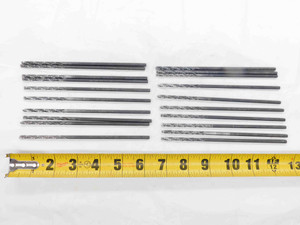 20PCS PTD #21 HSS AIRCRAFT EXTENSION TWIST DRILL BIT 459 2 1/8 LOC .159 USA MADE - DM3232AE5