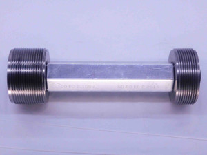 2 1/4 12 UNJ 3B THREAD PLUG GAGE 2.25 2.250 GO NO GO P.D.'S = 2.1959 & 2.2018 - DW37700LVR