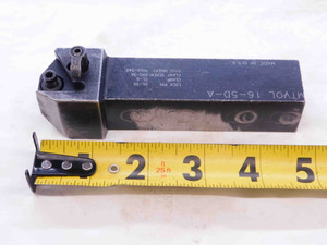 MTVOL 16-5D-A LATHE TURNING TOOL HOLDER 1" SHANK TNGA-543 INSERTS 4 3/4 OAL - NS2511BU5