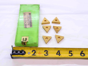 6pcs NEW TNMG 432TIC AL203 TiN COATED CARBIDE TURNING INSERTS INDEXABLE - NS2529LVR