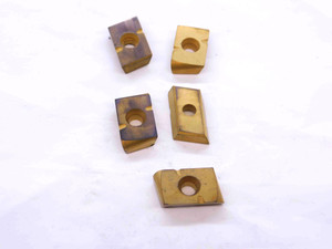 5pcs NEW INGERSOLL CDE333R06 301 A TiN COATED CARBIDE GROOVING INSERTS .125R - NS2530LVR