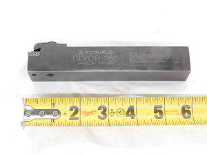 TOOL-FLO CLVOR-166 LATHE TURNING TOOL HOLDER 1" SQUARE SHANK 5 7/8 OAL USA MADE - DM3314BU5