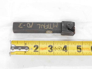 TELEDYNE MTFNL-103 LATHE TURNING TOOL HOLDER 5/8 SHANK TN..33 INSERTS 4 1/2 OAL - DM3316BU5