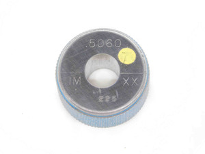 .5060 CLASS XX MASTER PLAIN BORE RING GAGE .5000 +.0060 OVERSIZE 1/2 13 mm .506 - DM3368CW5
