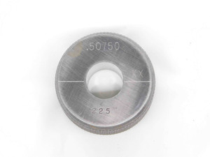 .5075 CLASS XX MASTER PLAIN BORE RING GAGE .5000 +.0075 OVERSIZE 1/2 13 mm USA - DM3372CW5