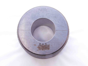 .7904 MASTER PLAIN BORE RING GAGE .7813 +.0091 OVERSIZE 25/32 20 mm INSPECTION - NS2699CW5