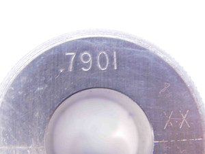 .7901 CLASS XX MASTER PLAIN BORE RING GAGE .7813 +.0088 OVERSIZE 25/32 20 mm - NS2703CW5