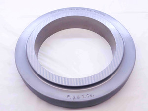 6.1915 CL XX MASTER PLAIN BORE RING GAGE 6.1875 +.0040 6 3/16 157.264 mm CHECK