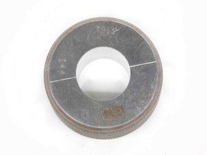 .7913 MASTER PLAIN BORE RING GAGE .7813 +.0100 OVERSIZE 25/32 20 mm SETTING USA - DM3402CW5