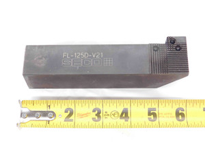 SECO FL-125D-V21 LATHE TURNING TOOL HOLDER 1 1/4 SQUARE SHANK FOR BLADE-V21 1.25 - DM3425BU5