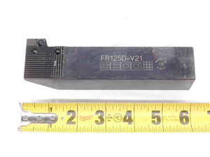 SECO FR125D-V21 LATHE TURNING TOOL HOLDER 1 1/4 SQUARE SHANK FOR BLADE-V21 1.25 - DM3427BU5