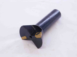 1 5/8 DIA. 60 DEGREE INDEXABLE DOVETAIL CUTTER OTM DC-2-1.63 3/4 SHANK 1.625 - NS2777BU5