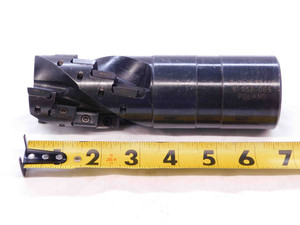 2" DIA. 6 1/2 OAL HELICAL INDEXABLE END MILL 2X2X2.13/16 2" SHANK 3 FLUTE 2.0 - NS2788BU5