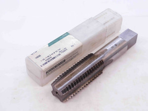 WIDIA 1 1/8 7 NC GH4 HSS PLUG TAP 4 STRAIGHT FLUTE 1.125 UNC MADE IN USA - NS2796BA4