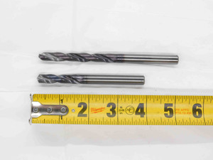 2PCS YG1 11/32 O.D. TiAlN CARBIDE COOLANT DRILL BIT DH463022 / DH464022 .3437 - DM3490BF4