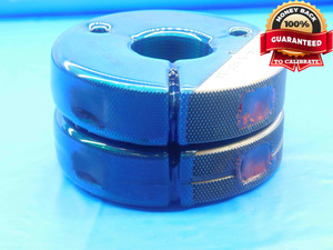1 1/4 18 NEF 3A THREAD RING GAGES 1.25 GO NO GO P.D.'S = 1.2139 & 1.2103 UNEF-3A - DW3211RDRL