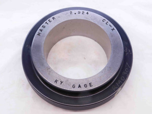 2.9240 CL X MASTER PLAIN BORE RING GAGE 2.9219 +.0021 2 59/64 74.270 mm 2.924 - NS2990CZ5