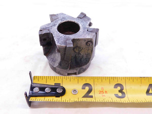 2" O.D. FACE MILL 3/4 PILOT HOLDS 5 INSERTS 2.0 INDEXABLE MILLING TOOLING CNC - NS3053CT2