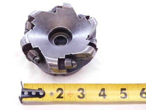 4" O.D. FACE MILL 1 1/4 PILOT HOLDS 6 INSERTS 4.0 INDEXABLE MILLING TOOLING CNC - NS3056CT2