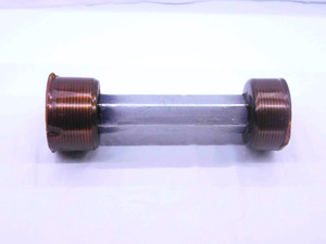 2" 12 UN 2B THREAD PLUG GAGE 2.0 2.00 2.000 GO NO GO P.D.'S = 1.9459 & 1.9538 - DW37745CG4