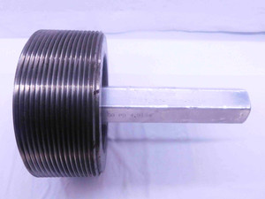 4.997 8 UNS 2A LEFT HAND SET THREAD PLUG GAGE 4.9970 GO ONLY P.D. = 4.9134 L.H. - DW37763OB5