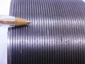 3.603 18 UNS 3A SET THREAD PLUG GAGE 3.6030 GO NO GO P.D.'S = 3.5669 & 3.5627 - DW37764OB5