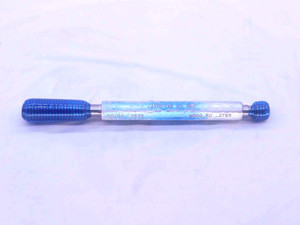 .3108 18 NS SPL SPECIAL THREAD PLUG GAGE GO NO GO P.D.'S = .2739 & .2769 CHECK - DW37816SLW
